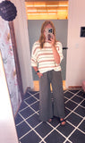 French Terry Pigment Dye & Enzyme Washed Pants