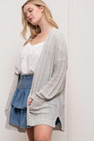 Plus Cozy Pocket Knit Cardigan