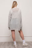 Plus Cozy Pocket Knit Cardigan