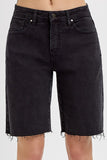 Tummy Control Slouchy Bermuda Shorts