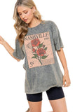 Nashville Postage Stamp Vintage Graphic Tee