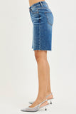 High Rise Bermuda Shorts