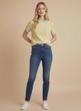 Cloudy Knit Colorblock Ringer