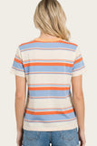 Multi Striped T Shirt