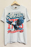 America 1776 Eagle Blue T-shirt
