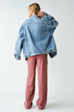 Boxy-cut Denim Jacket