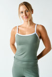 Sculpted Outline Tank Top