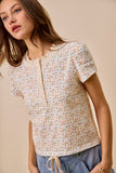 Floral Short Sleeve
