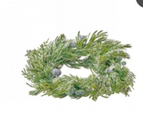 8" Fstd Cedar Berry Candle Ring 4"id