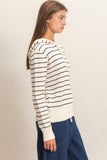 Striped Hooded Sweater