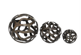 Alum Orbs 8", 6", 4"w