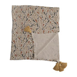 Woven Recycled Cotton Throw