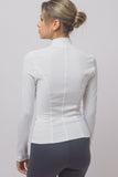 Mock Neck Long-sleeve Top
