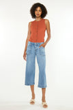 Mid Rise Wide Culotte