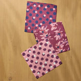 Mulberry Bloom Dot Dishcloth Set