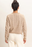 Knit Button Front Cardigan