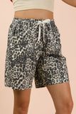 Leopard Printed Casual Comfy Shorts