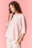 Hayley Striped Round Neck
