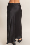 Satin Maxi Skirt