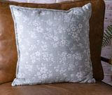 18" Pistachio Poppy Pillow