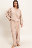 Mineral Wash Puff Long Sleeve Boxy Top
