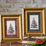 5 X 7 Plaid Christmas Tree Frame