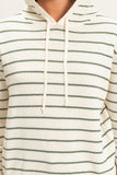 Striped Hooded Sweater