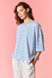 Hayley Striped Round Neck