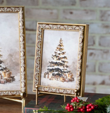 5 X 7 Vintage Christmas Tree Frame