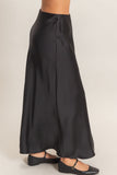 Satin Maxi Skirt
