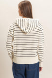 Striped Hooded Sweater