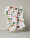 Patchwork Garden Tea Towel