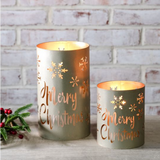 Gold Merry Xmas Lanterns
