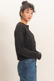 Knit Button Front Cardigan