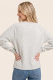 Half Snap Button Neck