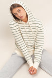 Striped Hooded Sweater