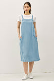 Denim-look Tencel Dress