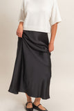 Satin Maxi Skirt