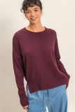 Roll Neck Seam Detail Sweater