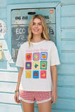 Fruit Of The Heart Graphic Knit T-shirt