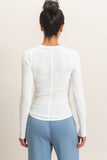 Henley Long Sleeve Top