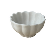 Resin Bowl Crm 6"w, 6"h