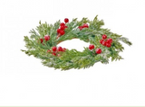 8" Fstd Cedar Berry Candle Ring 4"id
