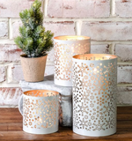 White Snowflake Lanterns