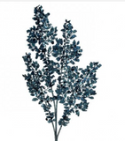 33" Metalic Leaves Sequin Spray
