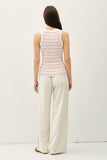 Stripe Ribbed Knit Tank