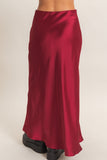 Satin Maxi Skirt
