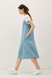 Denim-look Tencel Dress