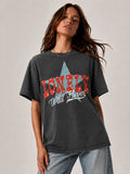 Lonely Wild Flower Mineral-washed T-shirt