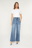Super High Wide Leg With Waist Details